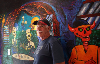Big Mouth Donuts, Hell's Kitchen Mural 2 and Artist 07-11-2018