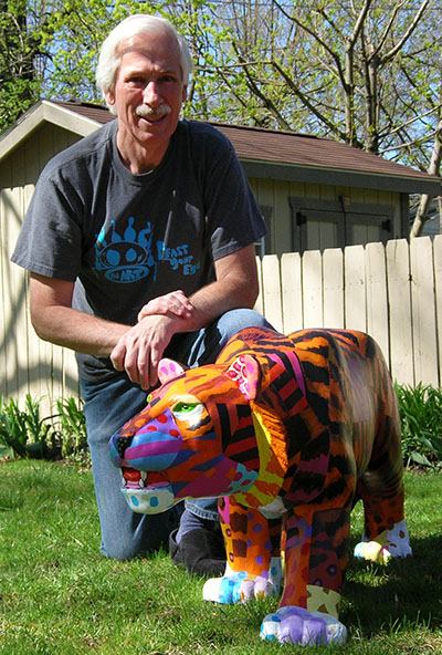 Year of the Tiger Sculpture and Artist 2010