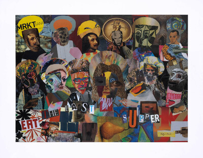 The Last Supper (collage) 2-17-2015